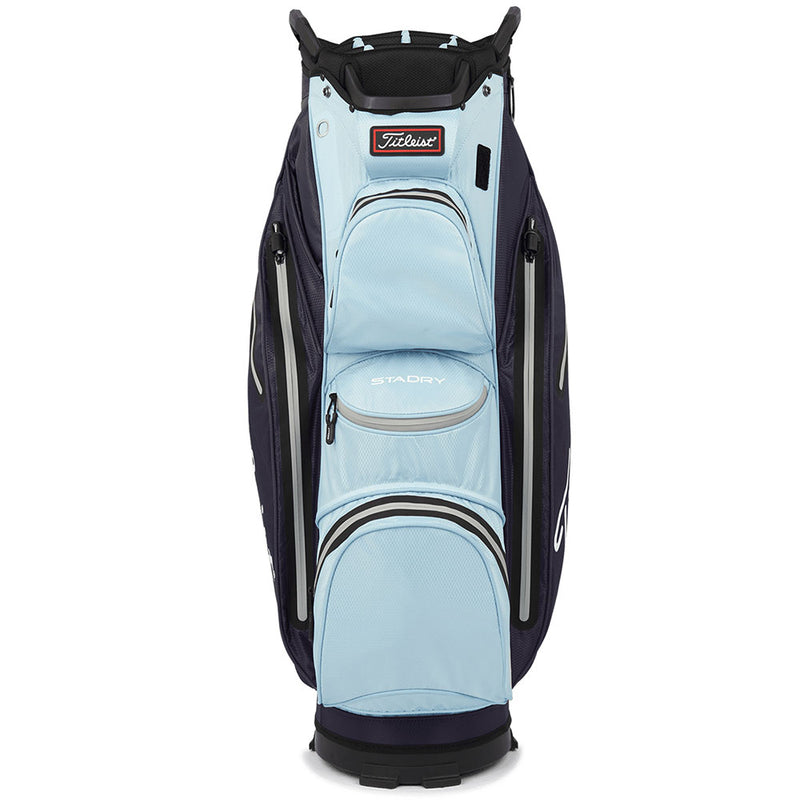 Titleist 14 StaDry Cart Bag - Navy/Sky/Grey