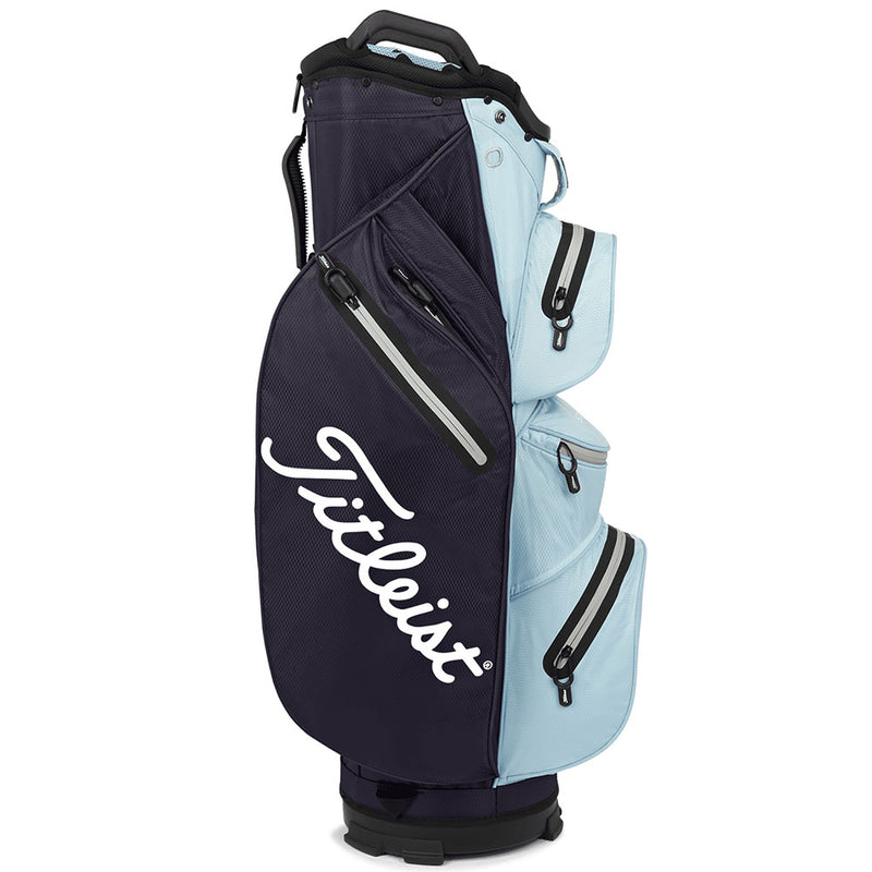 Titleist 14 StaDry Cart Bag - Navy/Sky/Grey