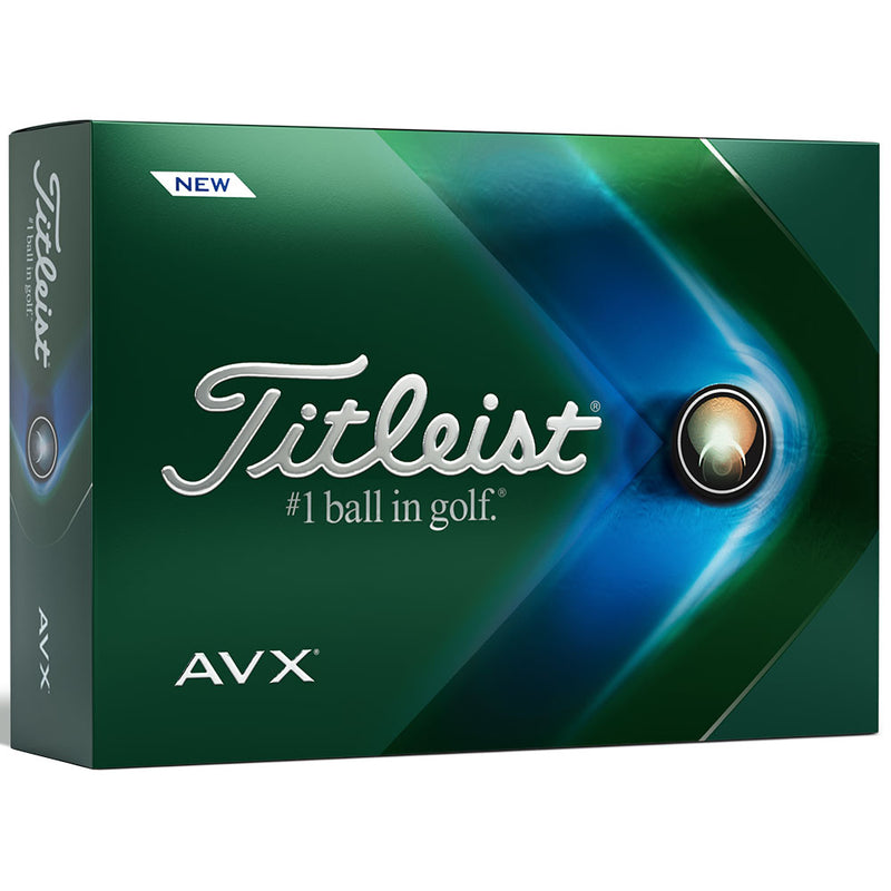 Titleist AVX '23 Golf Balls - White - Double Dozen