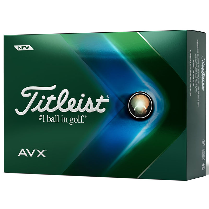 Titleist AVX '23 Golf Balls - White - Double Dozen