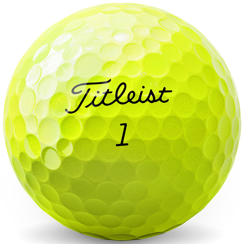 Titleist AVX '23 Golf Balls - Yellow - Double Dozen