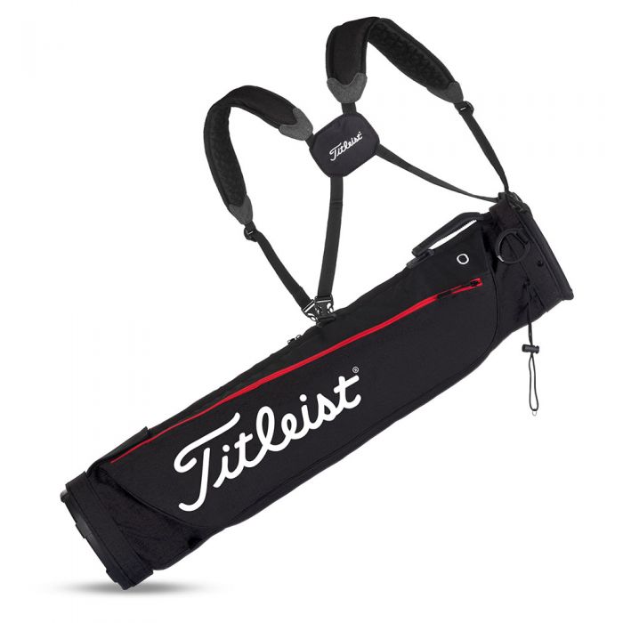 Titleist Carry Pencil Bag - Black/Red