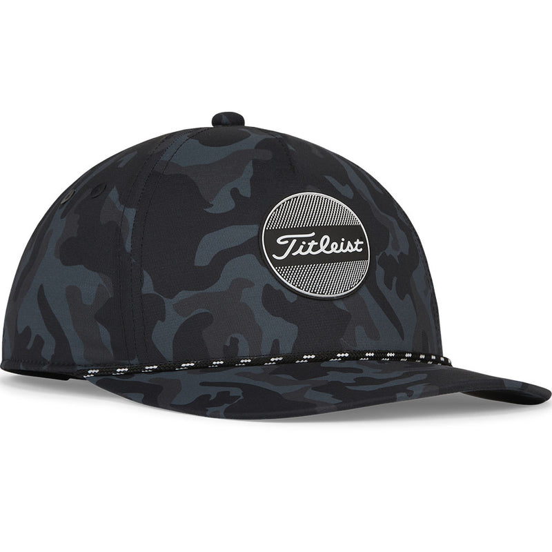 Titleist Junior Boardwalk Rope Cap - Black/Camo