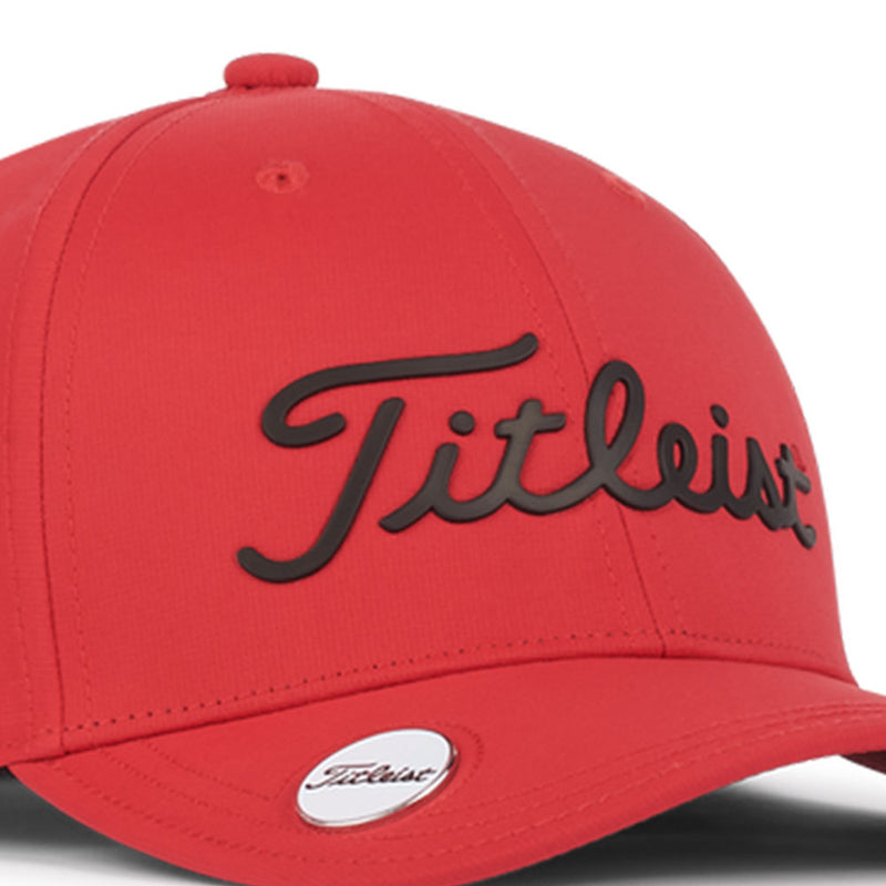 Titleist Junior Players Performance Ball Marker Cap - Red/Black