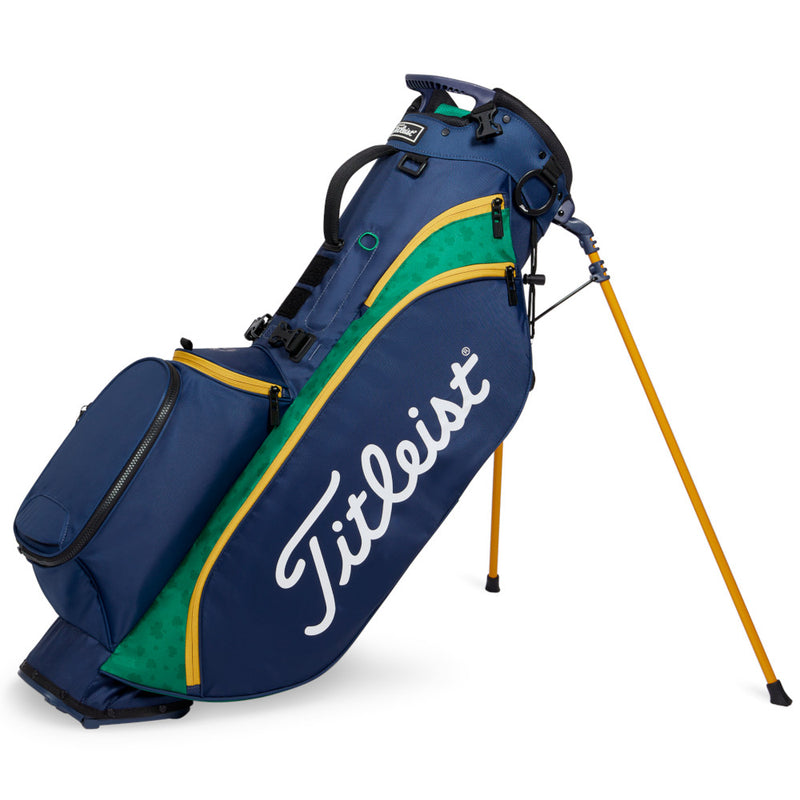 Titleist Players 4 Shamrock Stand Bag - Navy/Green/Gold