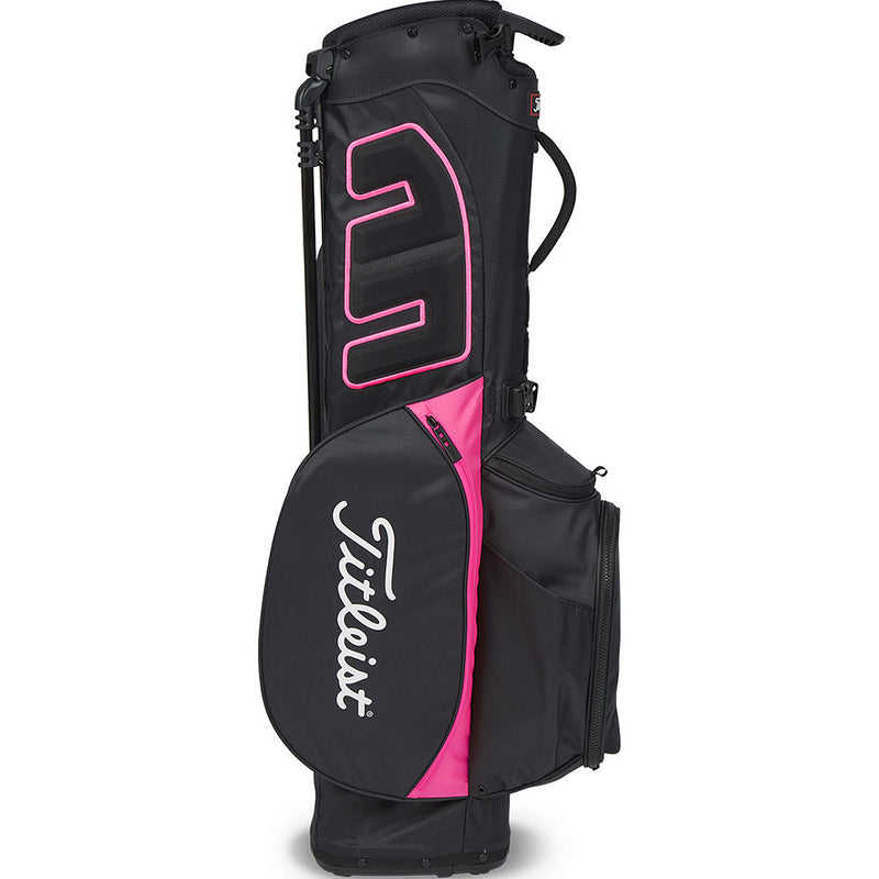 Titleist Players 4 Stand Bag - Black/Candy