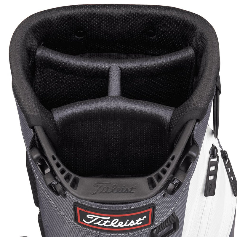 Titleist Players 4 Stand Bag - Graphite/White