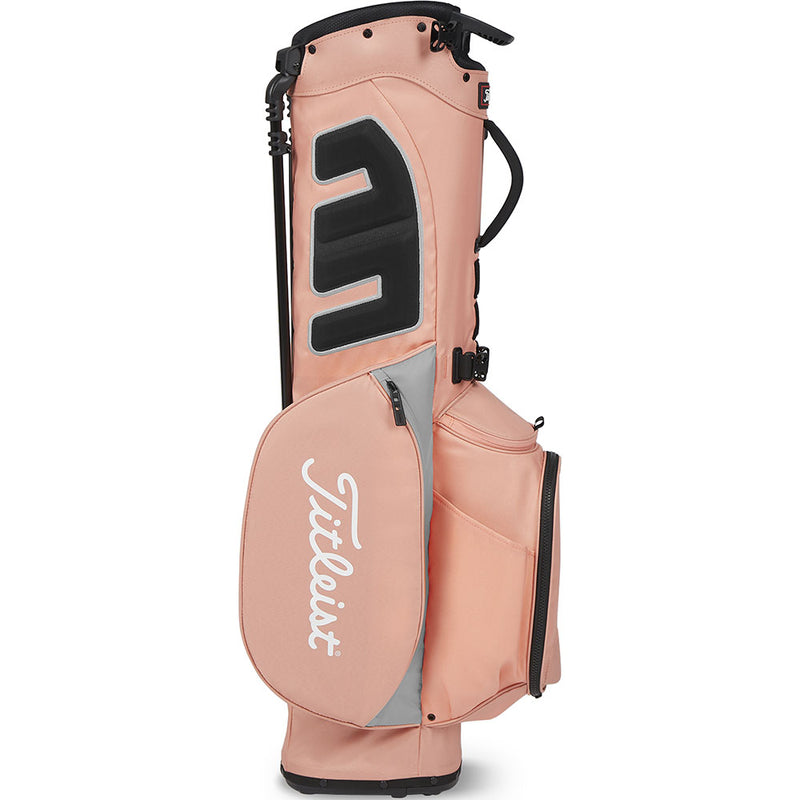 Titleist Players 4 Stand Bag - Peach/Grey