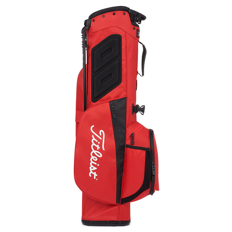 Titleist Players 4 Stand Bag - Red/Black