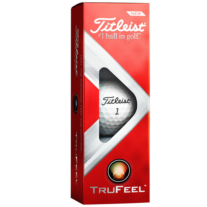 Titleist TruFeel '22 Golf Balls - White - 12 Pack