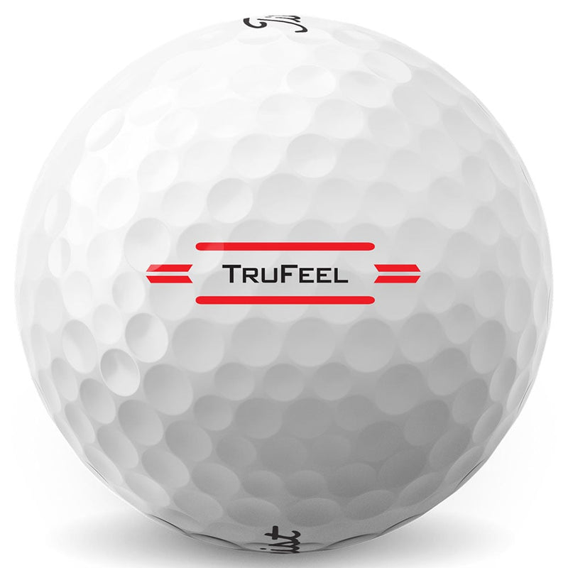 Titleist TruFeel '22 Golf Balls - White - 12 Pack