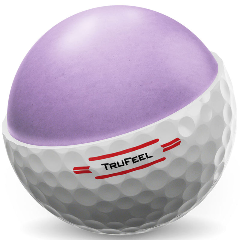 Titleist TruFeel '22 Golf Balls - White - 12 Pack