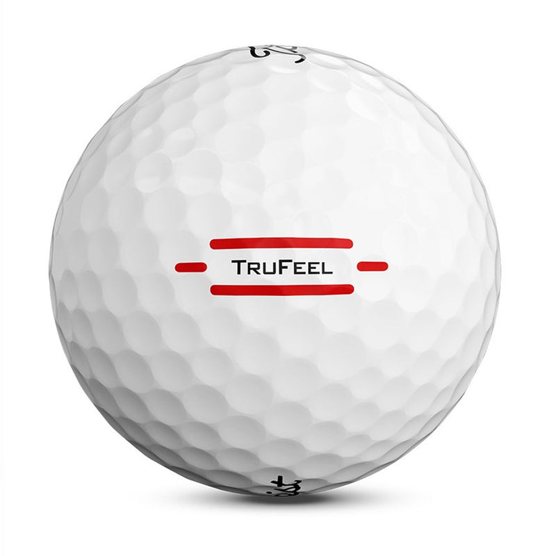 Titleist TruFeel Golf Balls - White - 12 Pack