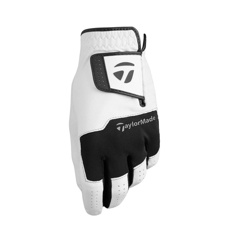 TaylorMade Stratus All Leather Glove - White