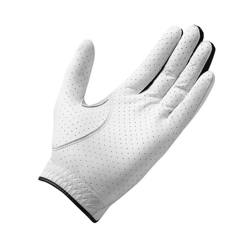 TaylorMade Stratus All Leather Glove - White