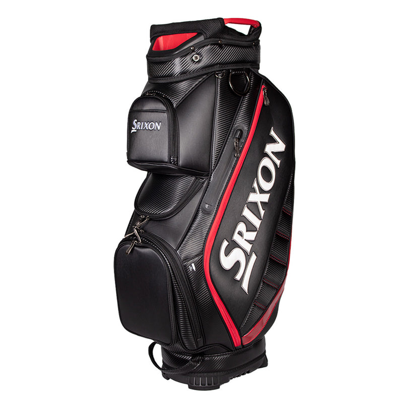 Srixon Tour Cart Bag - Black/Red