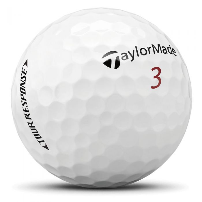 TaylorMade Tour Response White Golf Balls - 12 Pack