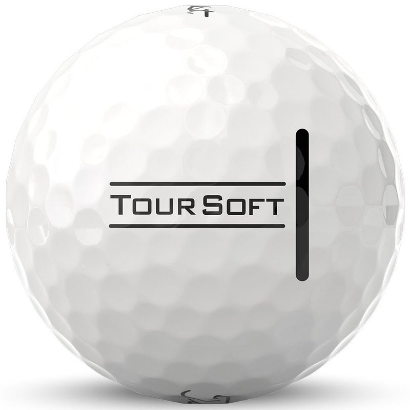 Titleist Tour Soft Golf Balls - White - Double Dozen