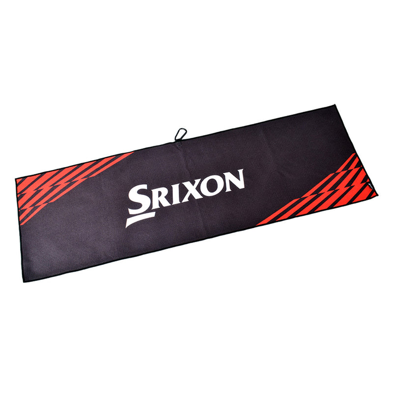 Srixon Tour Golf Towel - Black/Red