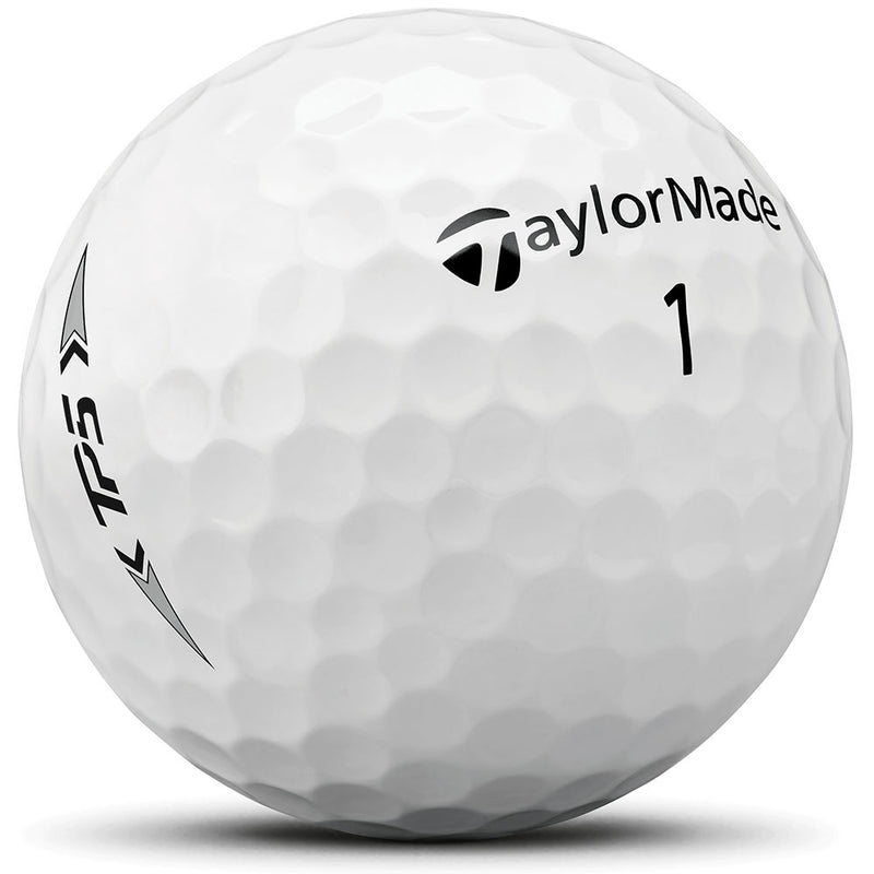 TaylorMade TP5 Golf Balls - White - Double Dozen