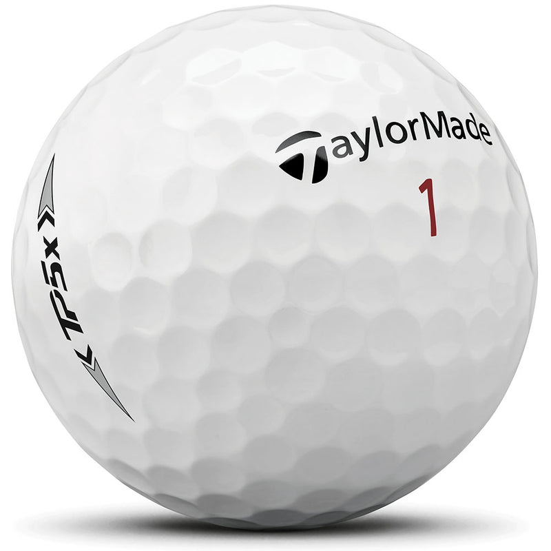 TaylorMade TP5x 4 for 3 Personalised Golf Balls - White