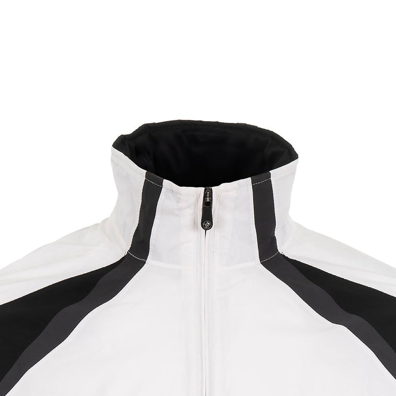 ProQuip Golf Trophy Waterproof Jacket - White/Black/Grey