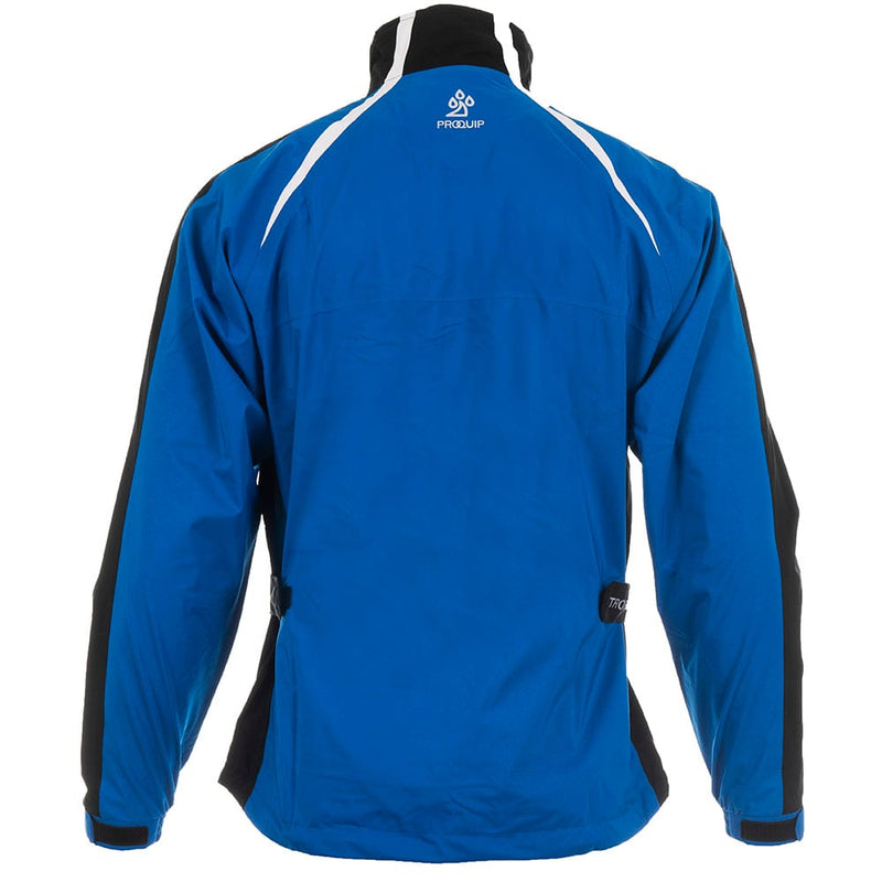 ProQuip Golf Trophy Waterproof Jacket - Cobalt/Black/White