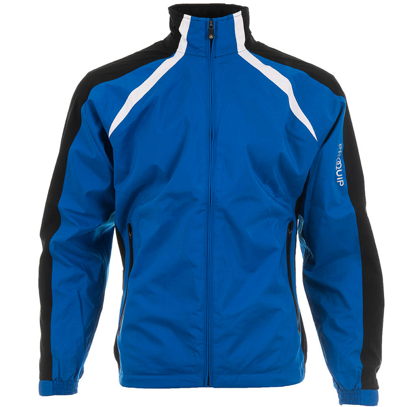 ProQuip Golf Trophy Waterproof Jacket - Cobalt/Black/White