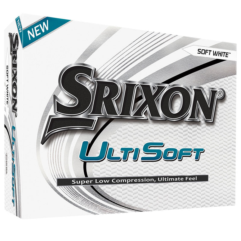 Srixon UltiSoft Golf Balls White - 12 Pack