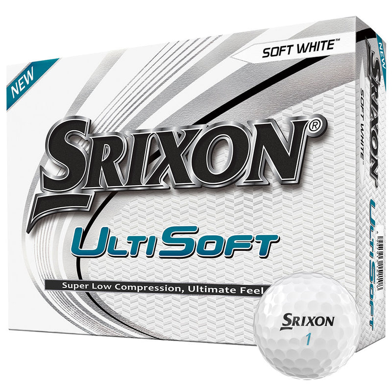 Srixon UltiSoft Golf Balls White - 12 Pack