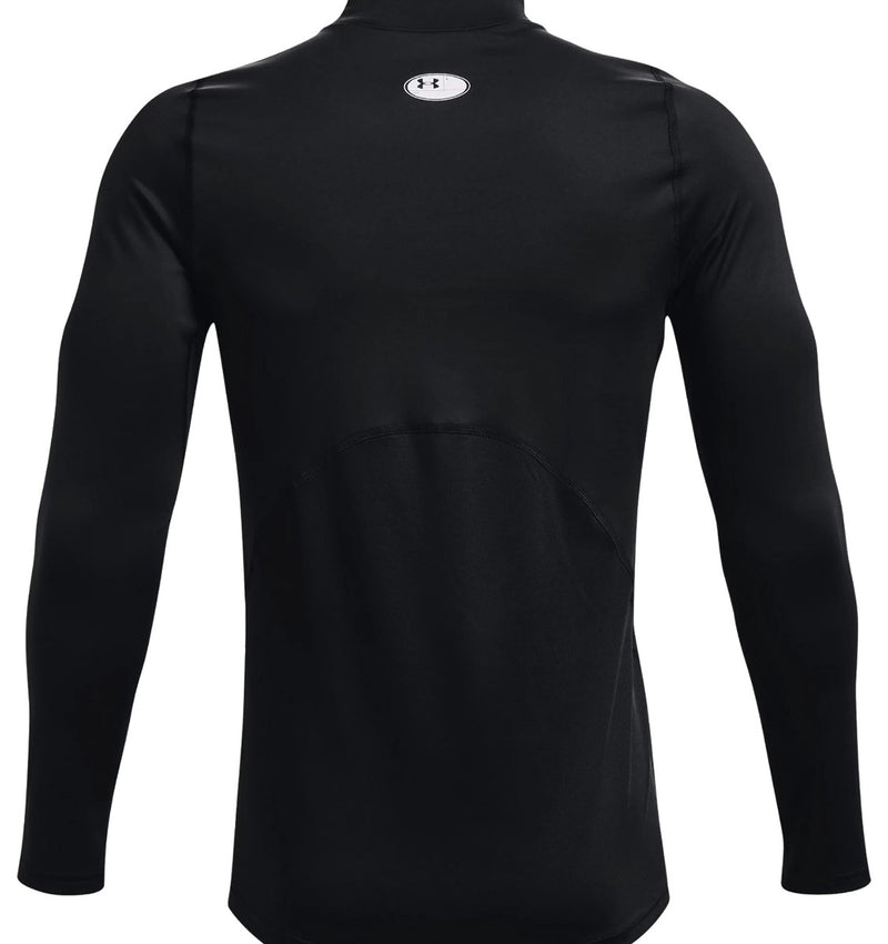 Under Armour ColdGear Armour Fitted Mock - Black/White