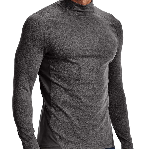 Under Armour Cold Gear Armour long sleeve mock neck fitted t-shirt