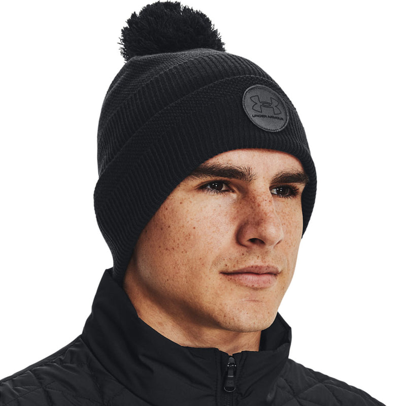 Under Armour Driver Pom Beanie - Black