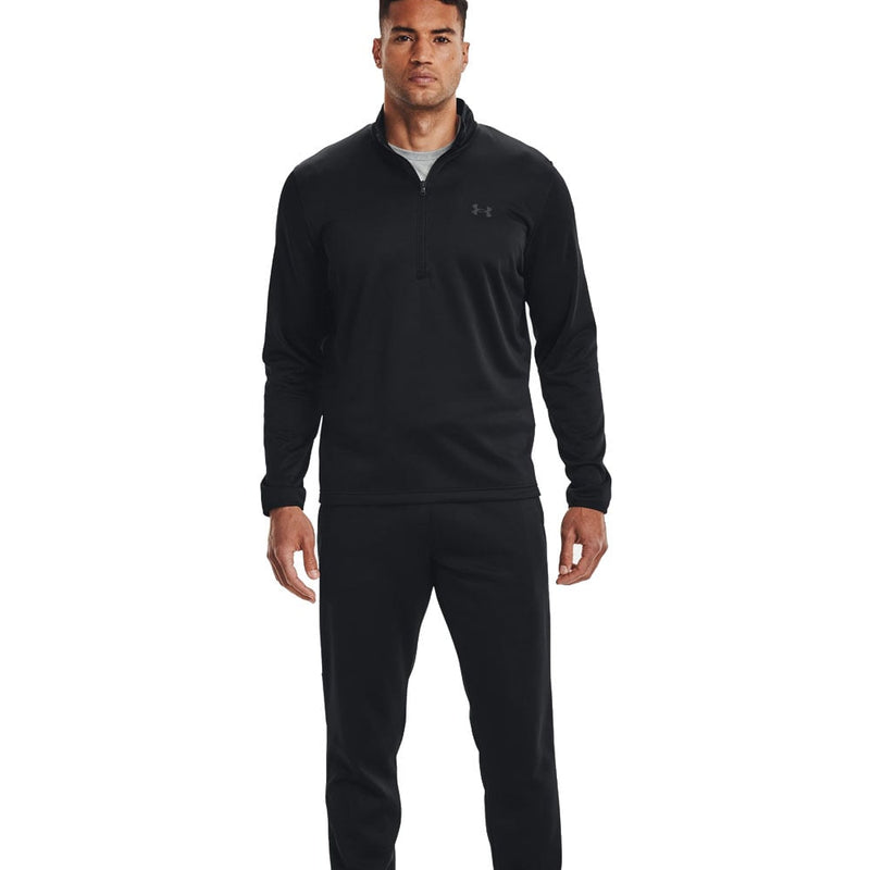 Under Armour Fleece 1/2 Zip Pullover - Black