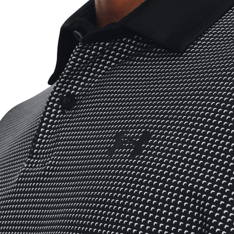 Under Armour T2G Printed Polo Shirt - Black