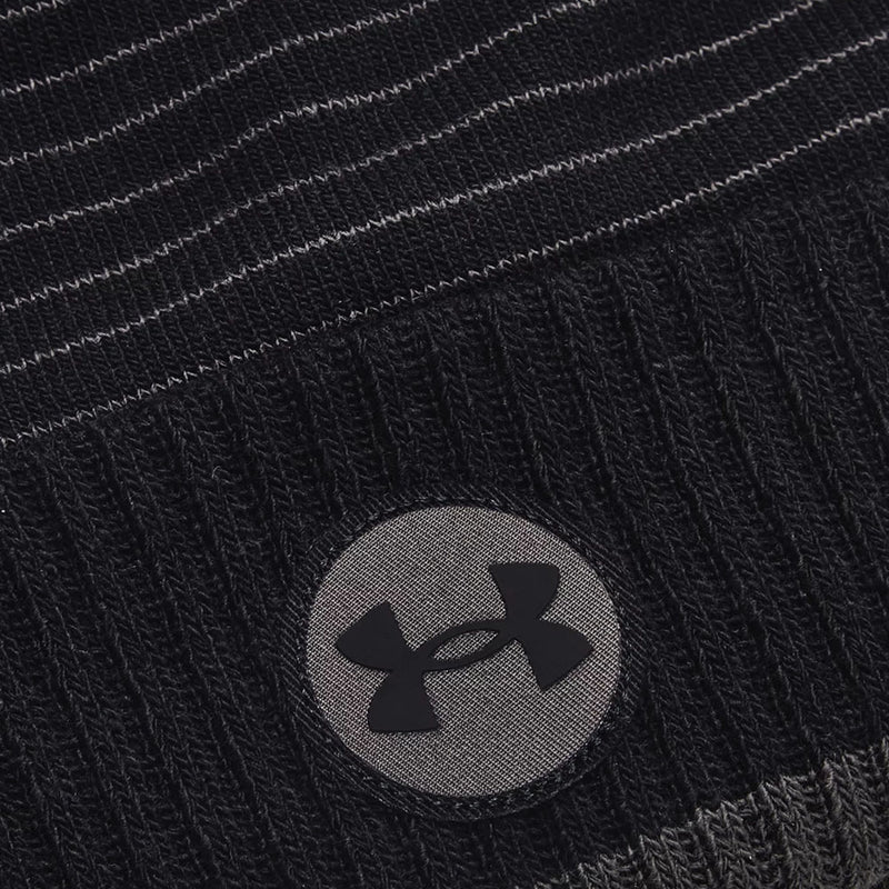 Under Armour Truckstop Fleece Beanie Hat - Black/Jet Grey