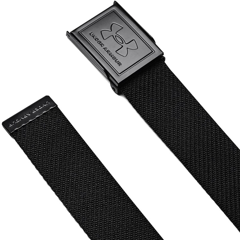 Under Armour Webbing Belt - Black/Pitch Grey