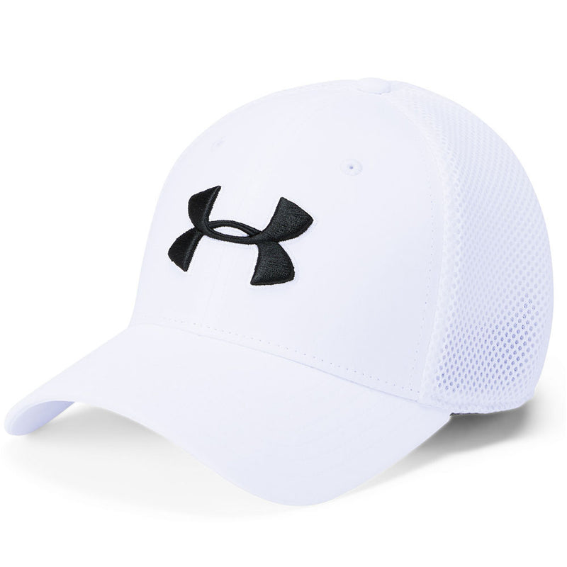 Under Armour TB Classic Mesh Golf Cap - White/Academy