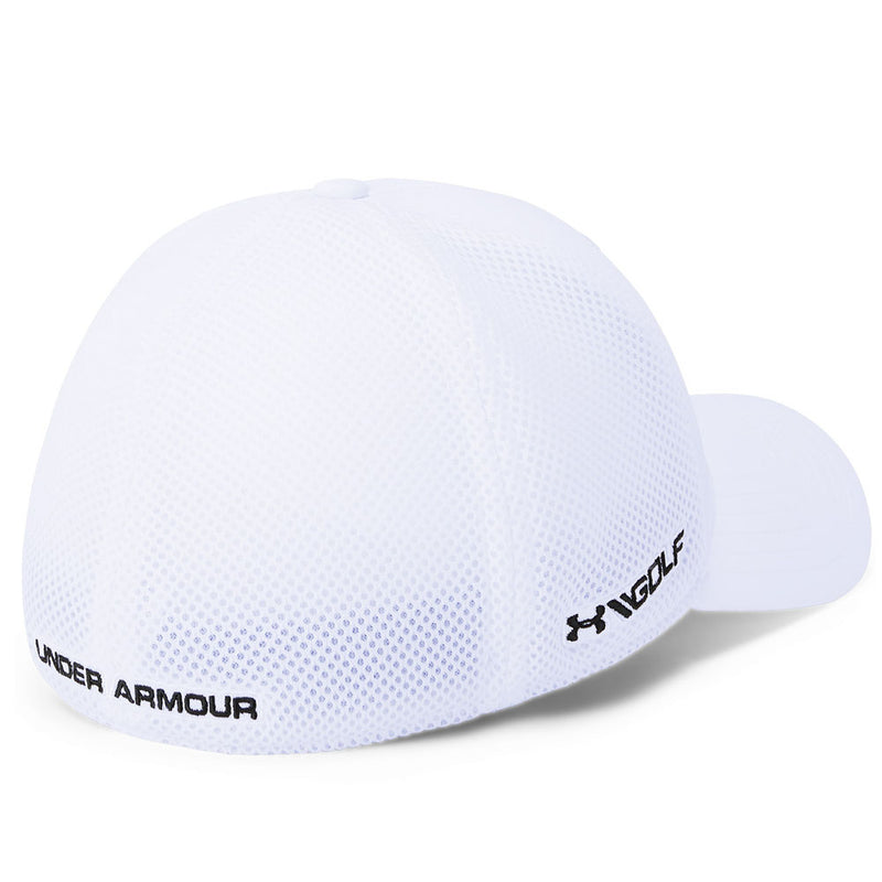 Under Armour TB Classic Mesh Golf Cap - White/Academy