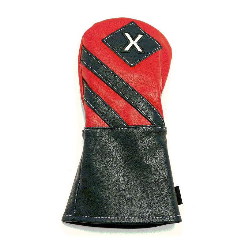 Callaway Vintage X Fairway Headcover - Red/Titanium/White