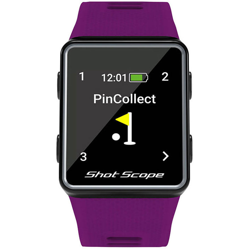 Shot Scope V3 GPS Golf Watch & Performance Tracker - Purple