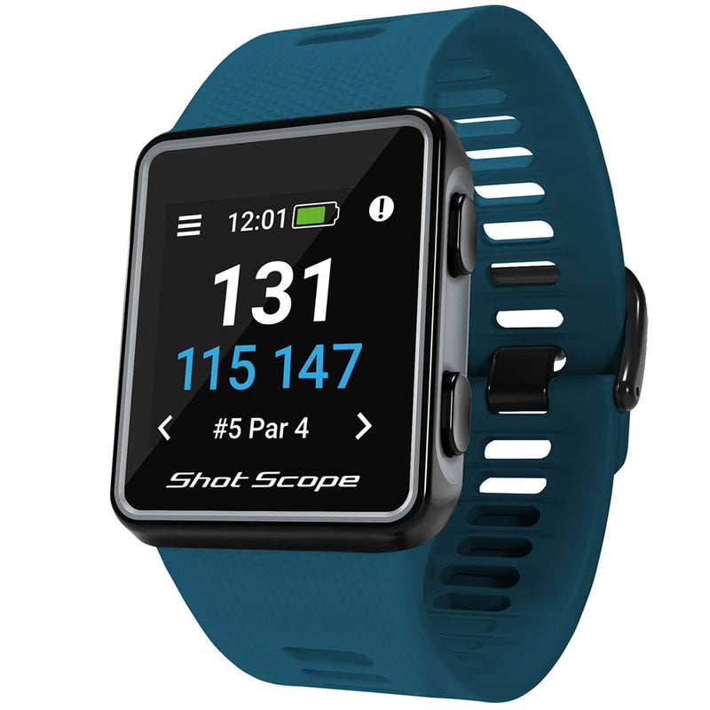 Shot Scope V3 GPS Golf Watch & Performance Tracker - Teal