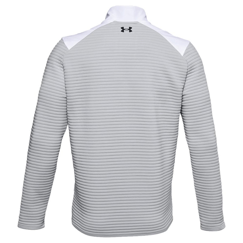 Under Armour Storm Evolution Daytona ½ Zip Sweater - White/Halo Grey