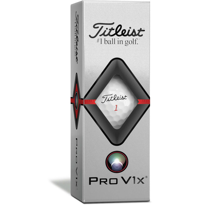 Titleist Pro V1 X White Golf Balls - 12 Pack