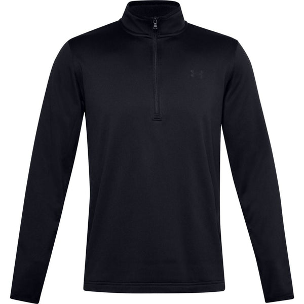 Under Armour Fleece 1/2 Zip Pullover - Black