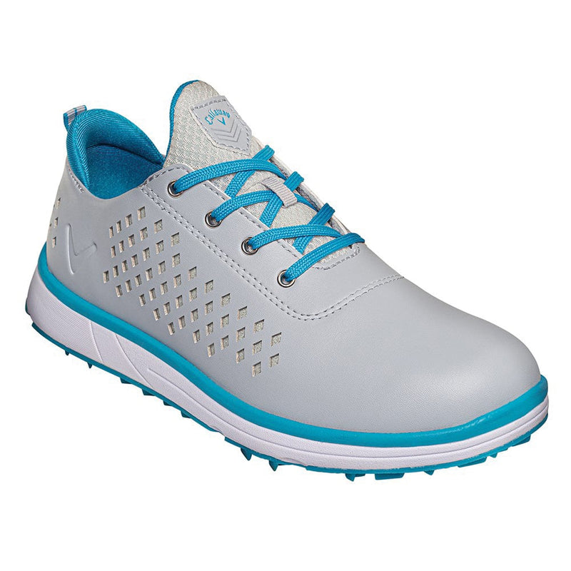 Callaway Halo Diamond Ladies Spikeless Shoe - Grey/Blue