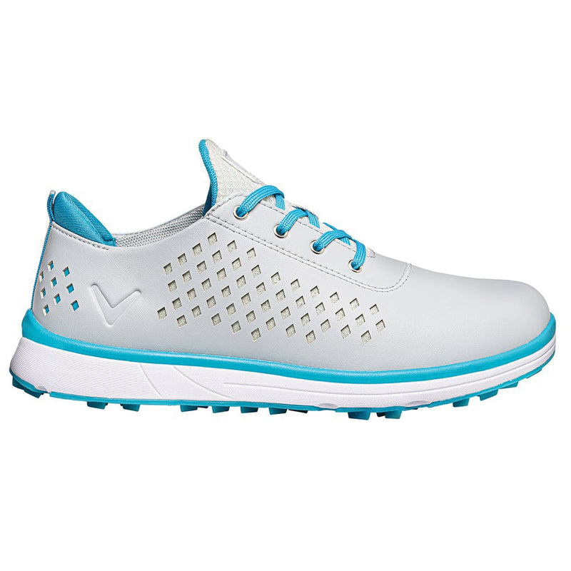 Callaway Halo Diamond Ladies Spikeless Shoe - Grey/Blue