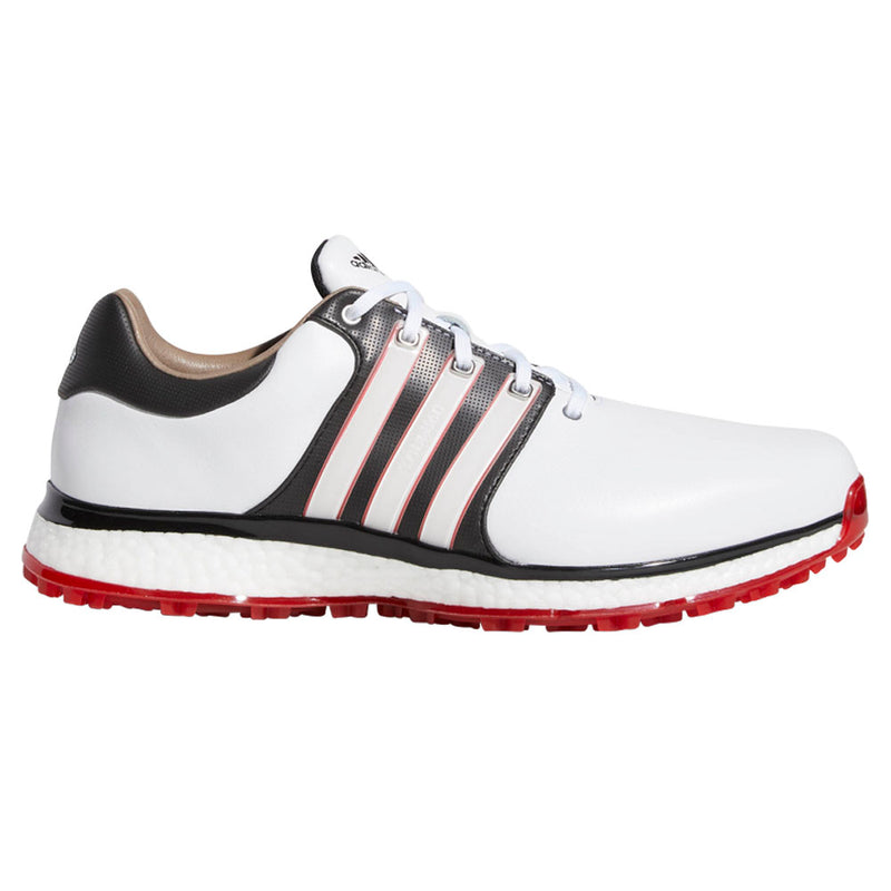 adidas Tour 360 XT SL Spikeless Shoes - White/Black/Red