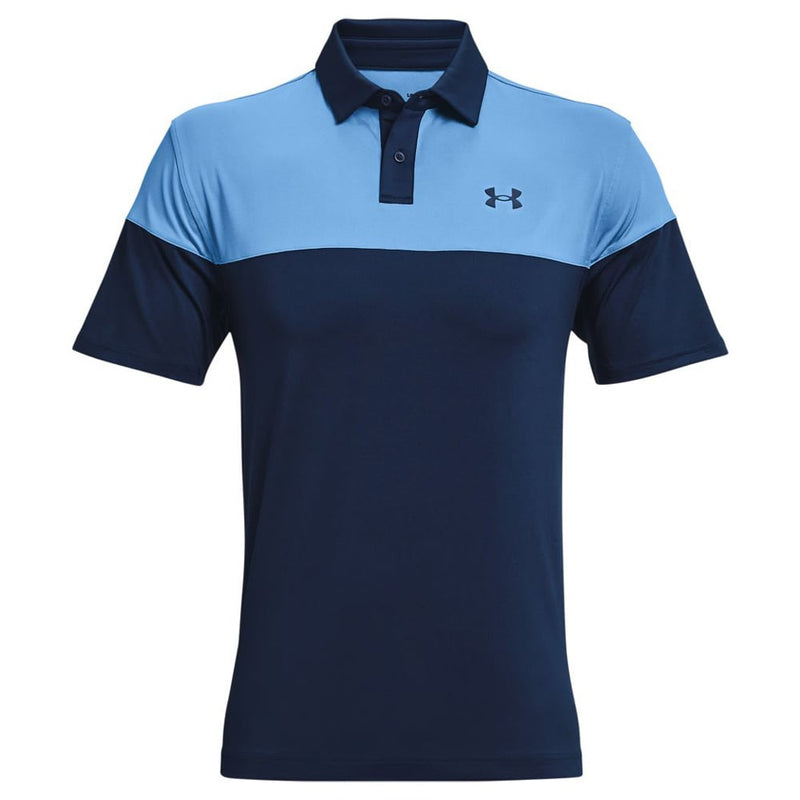 Under Armour T2G Blocked Polo - Academy/Nova Blue