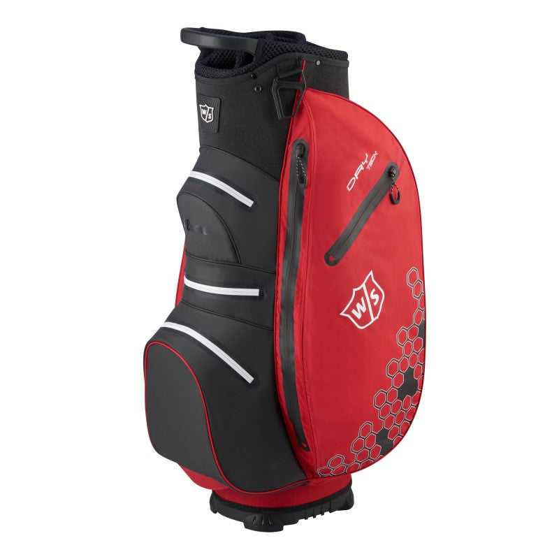 Wilson Dry Tech II Cart Bag - Red/White/Black